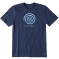 Men's Good Vibes Spiral Short Sleeve Crusher Tee product image 1