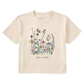 Women's Realaxed Wildflowers Short Sleeve Crusher Boxy Tee product image 1