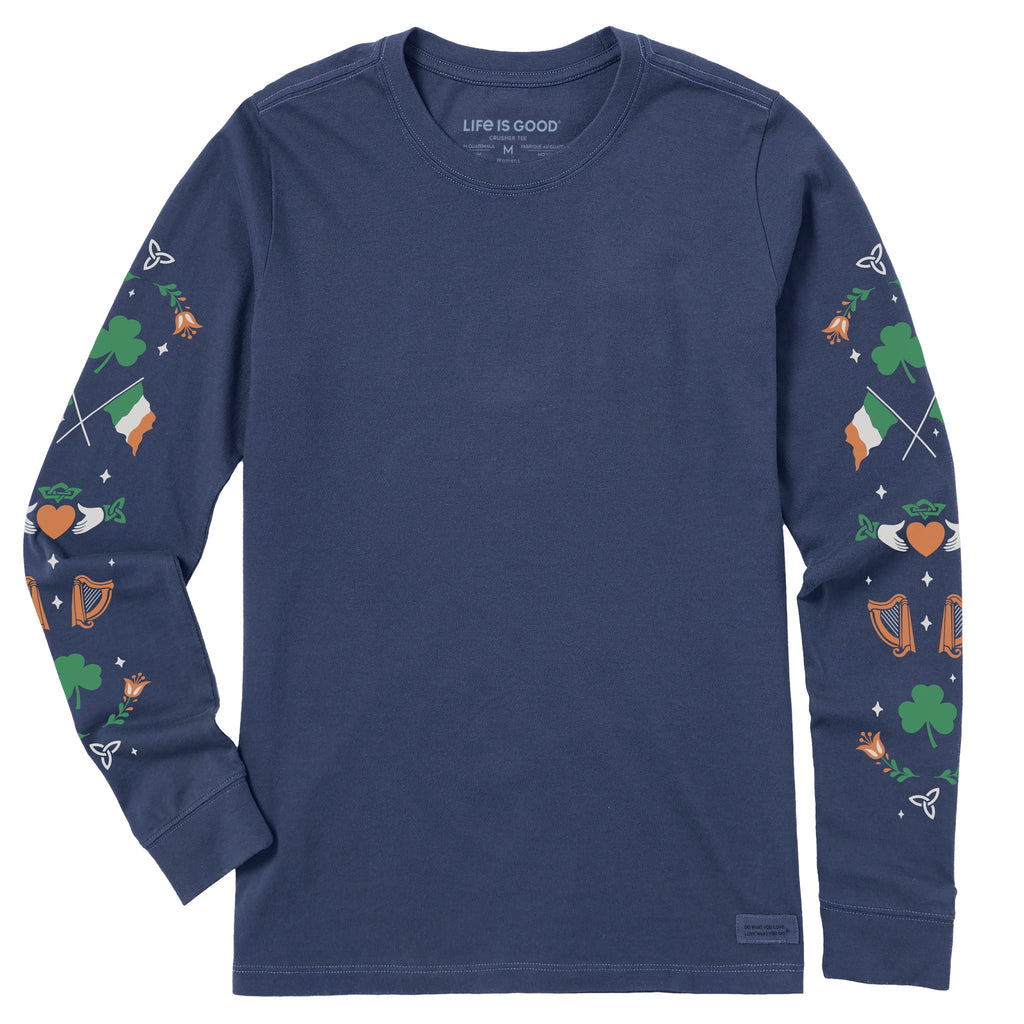 Women's Irish Icons Long Sleeve Crusher Tee product image 1