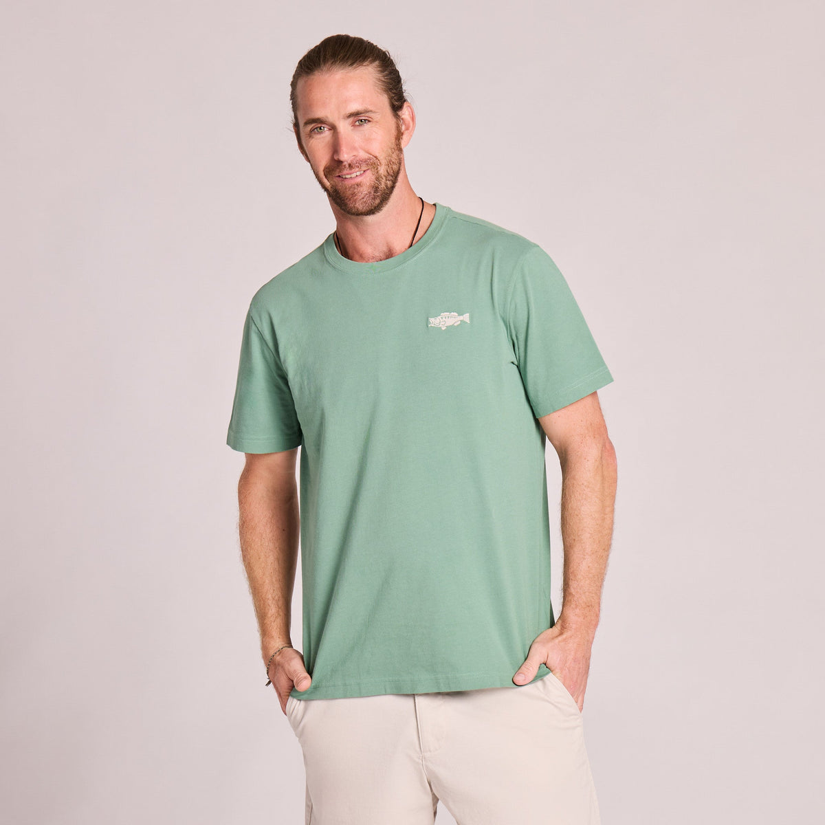 Men's Bass Fish Short Sleeve Crusher Tee product image 1