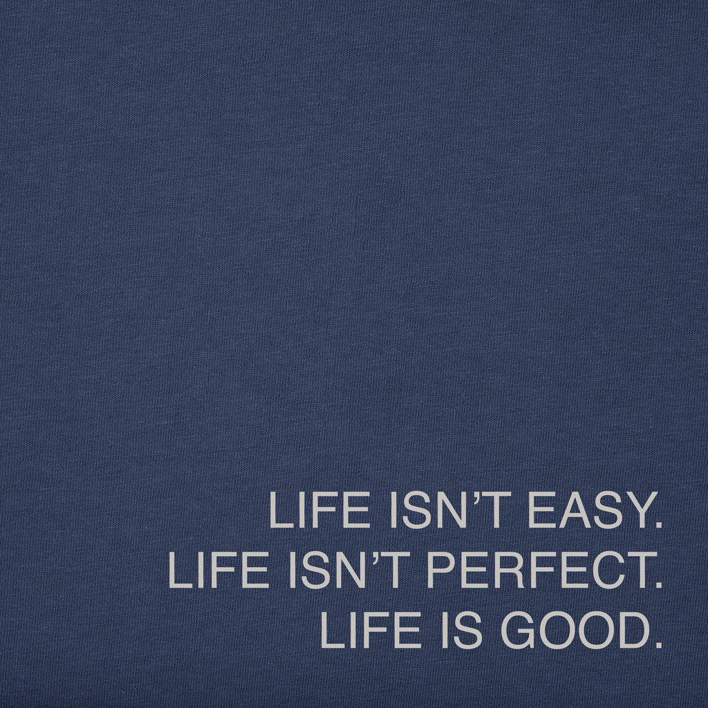 Men's Life Isn't Easy Perfect LIG Short Sleeve Crusher Tee product image 3