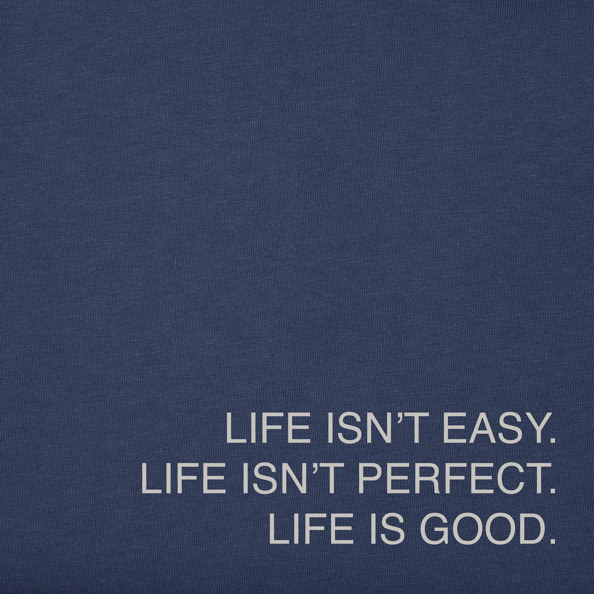 Men's Life Isn't Easy Perfect LIG Short Sleeve Crusher Tee product image 3
