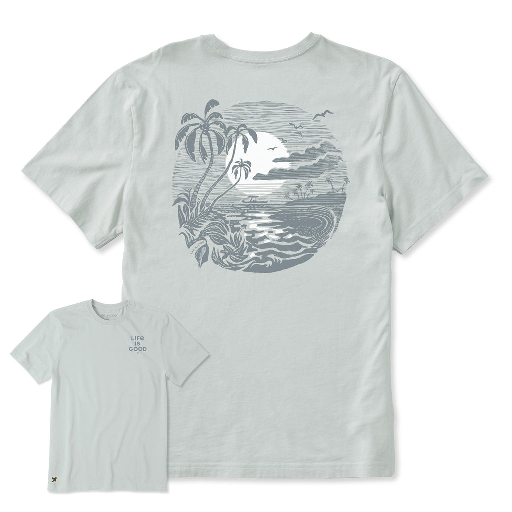 Men's Seaside Midnight Swirl Short Sleeve Crusher Tee product image 1