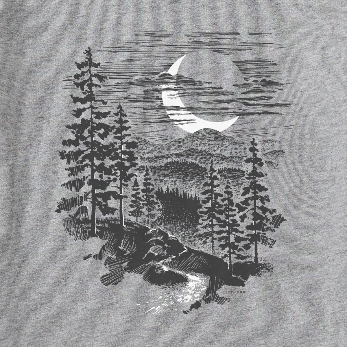 Men's Crescent Mountain Short Sleeve Crusher Tee product image 2