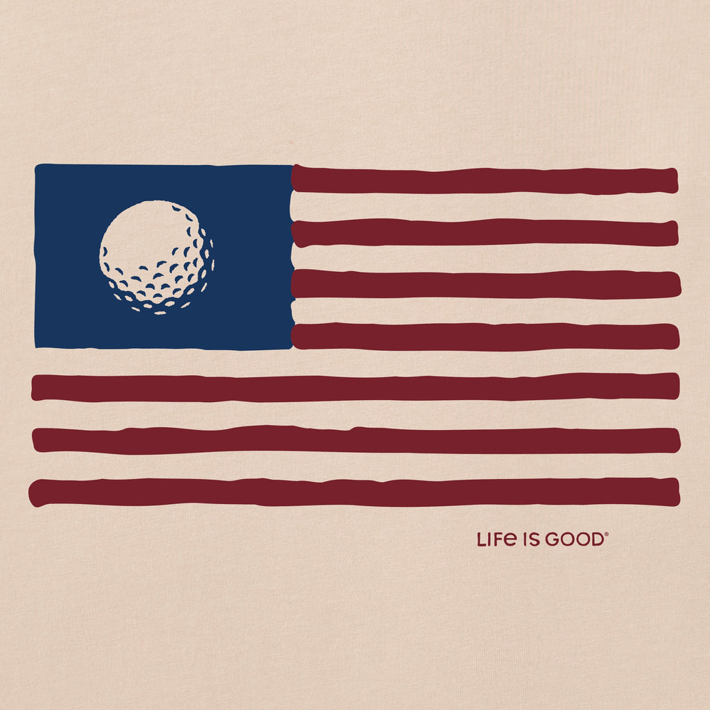 Men's Golf Ball Flag Short Sleeve Crusher Tee product image 2