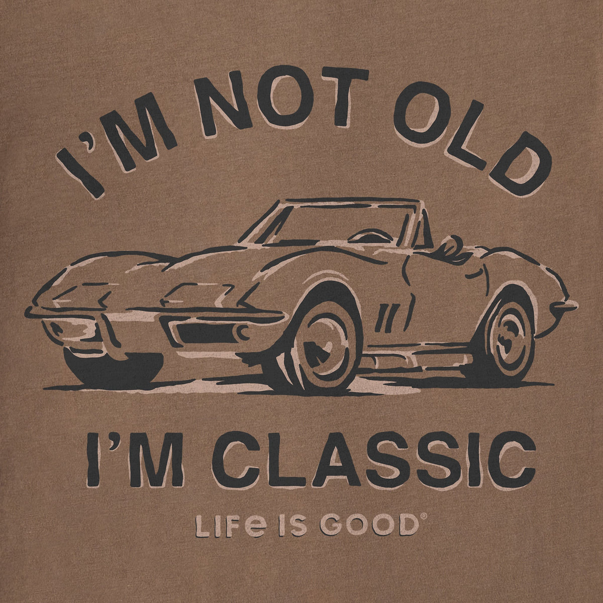 Men's I'm Classic Sports Car Short Sleeve Crusher-LITE Tee product image 2