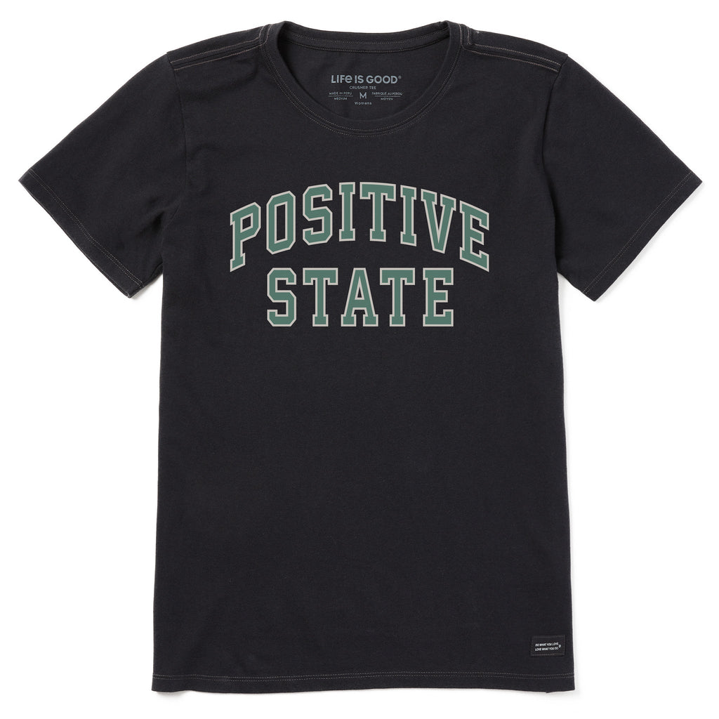 Women's Positive State Caps Stacked Short Sleeve Crusher Tee product image 1