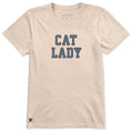 Women's Cat Lady Caps Stacked Short Sleeve Crusher Tee product image 1