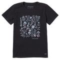 Women's Collection of Flowers Short Sleeve Crusher Tee product image 1