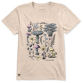 Women's Collection of Mushrooms Short Sleeve Crusher Tee product image 1