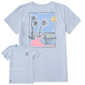 Women's Palm Bluff Beach Short Sleeve Crusher Tee product image 1