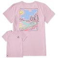 Women's Impressionist Lake Short Sleeve Crusher Tee product image 1