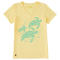 Women's Three Sea Turtles Bubbling By Short Sleeve Crusher product image 1