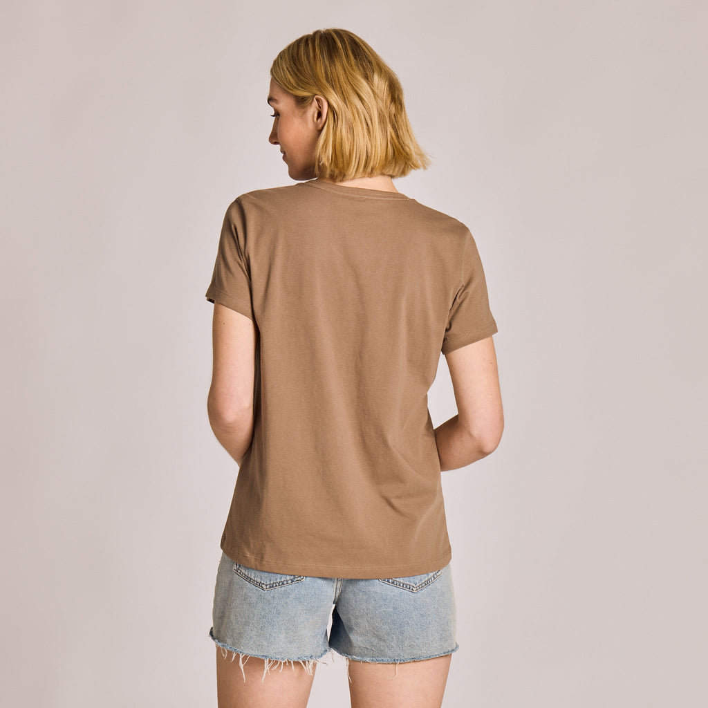 Women's Breezy Wildflowers Short Sleeve Crusher Vee product image 3