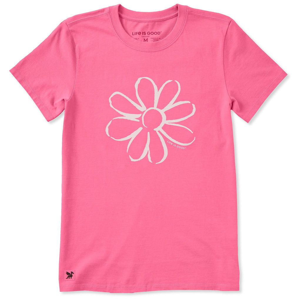 Women's Daisy Outline Short Sleeve Tee product image 1
