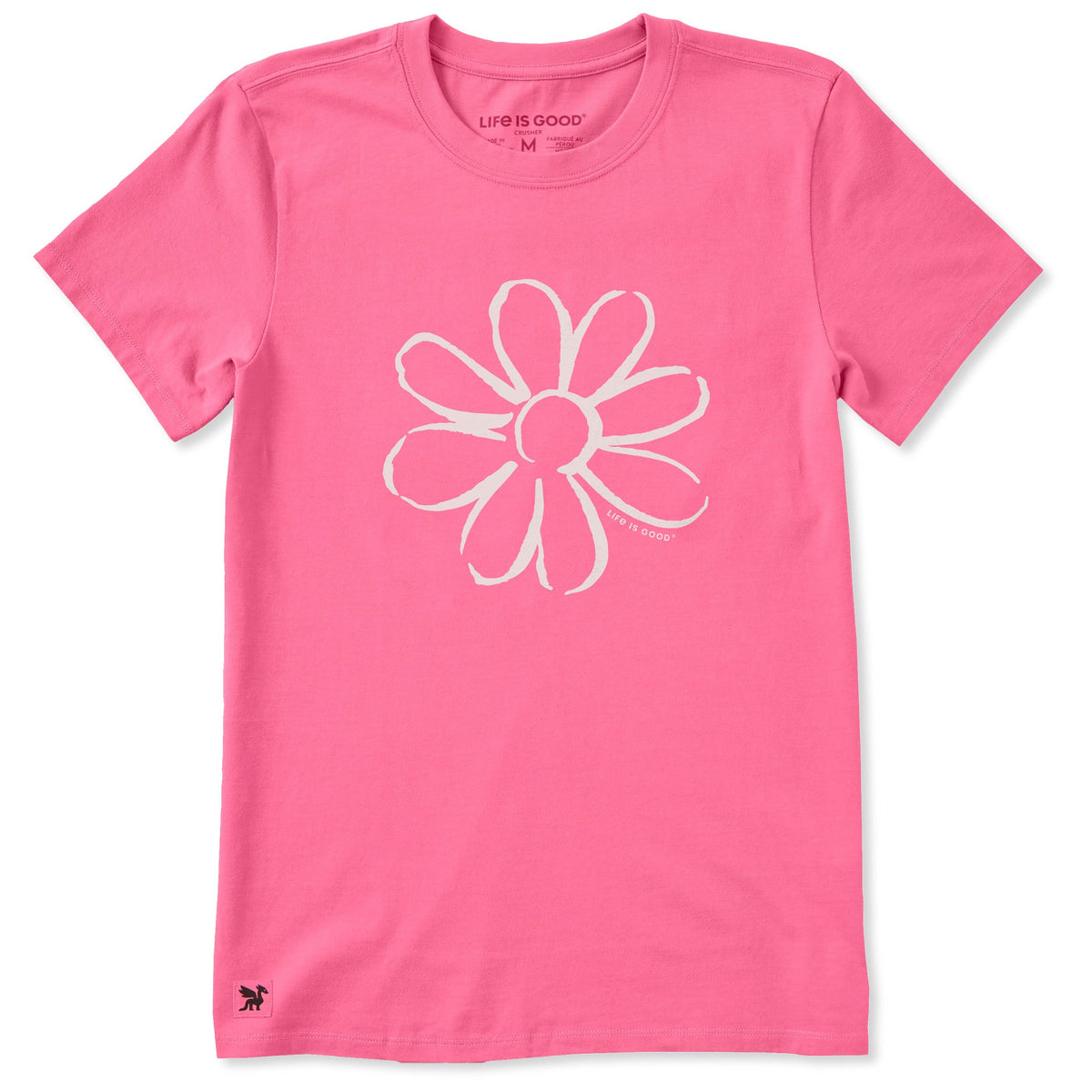 Women's Daisy Outline Short Sleeve Tee product image 1