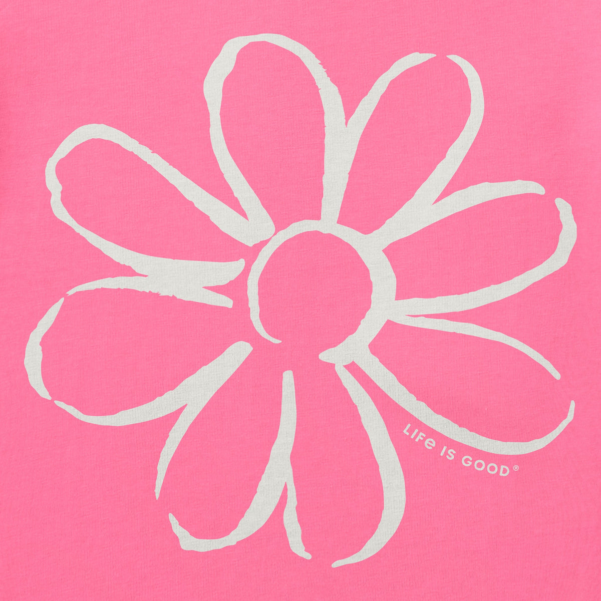 Women's Daisy Outline Short Sleeve Tee product image 2