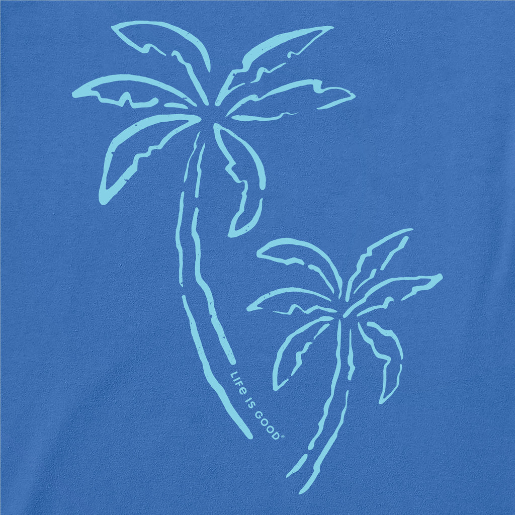 Women's 2 Simple Palms Short Sleeve Crusher-LITE Tee product image 2
