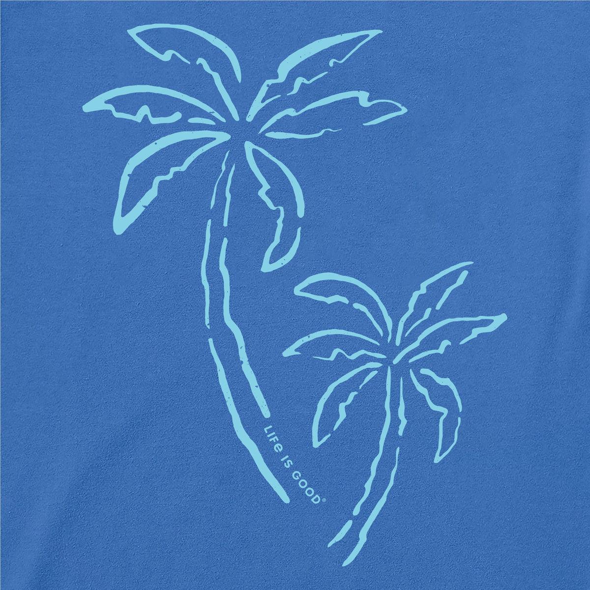 Women's 2 Simple Palms Short Sleeve Crusher-LITE Tee product image 2