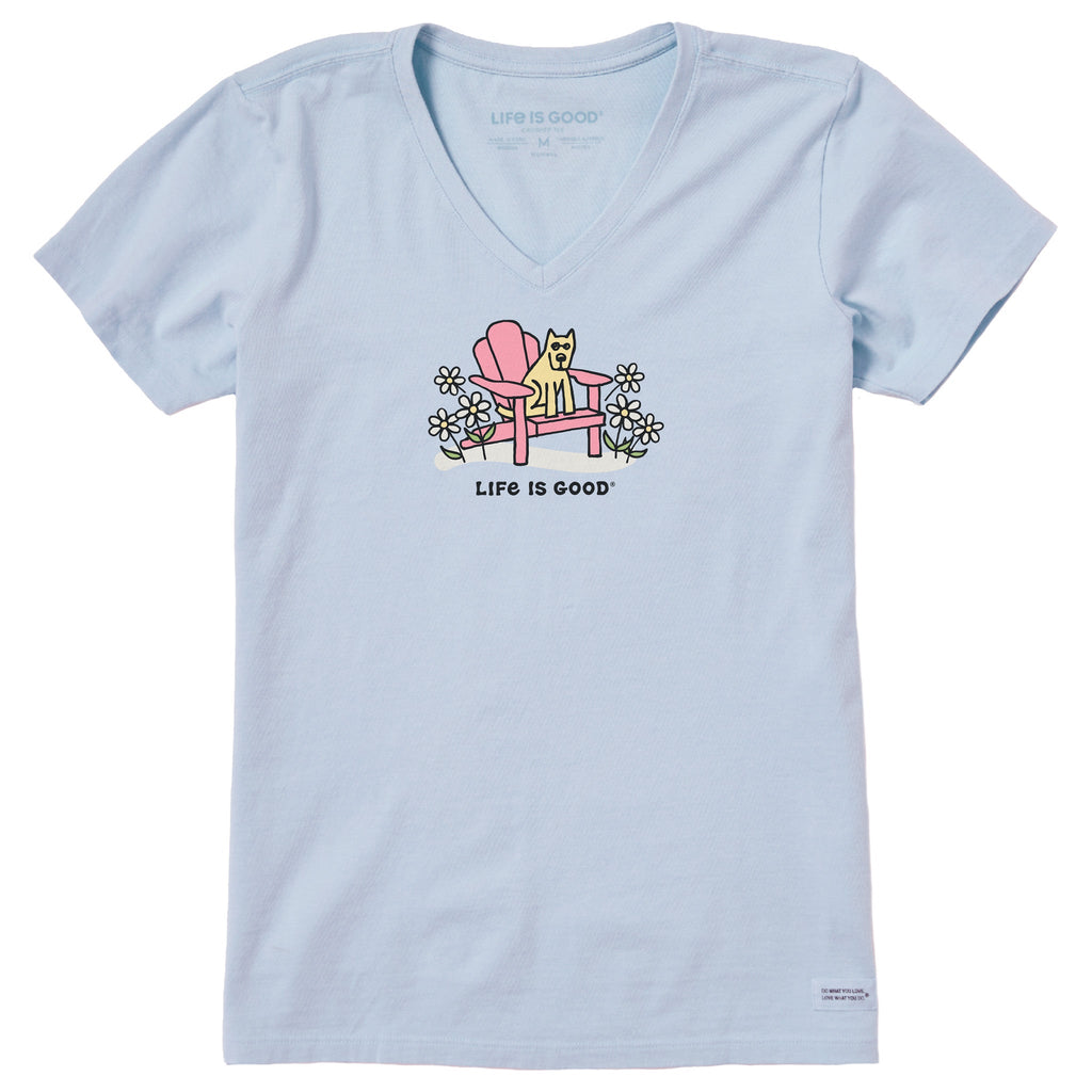 Women's Rocket Adirondack Daisies Short Sleeve Crusher-LITE product image 1