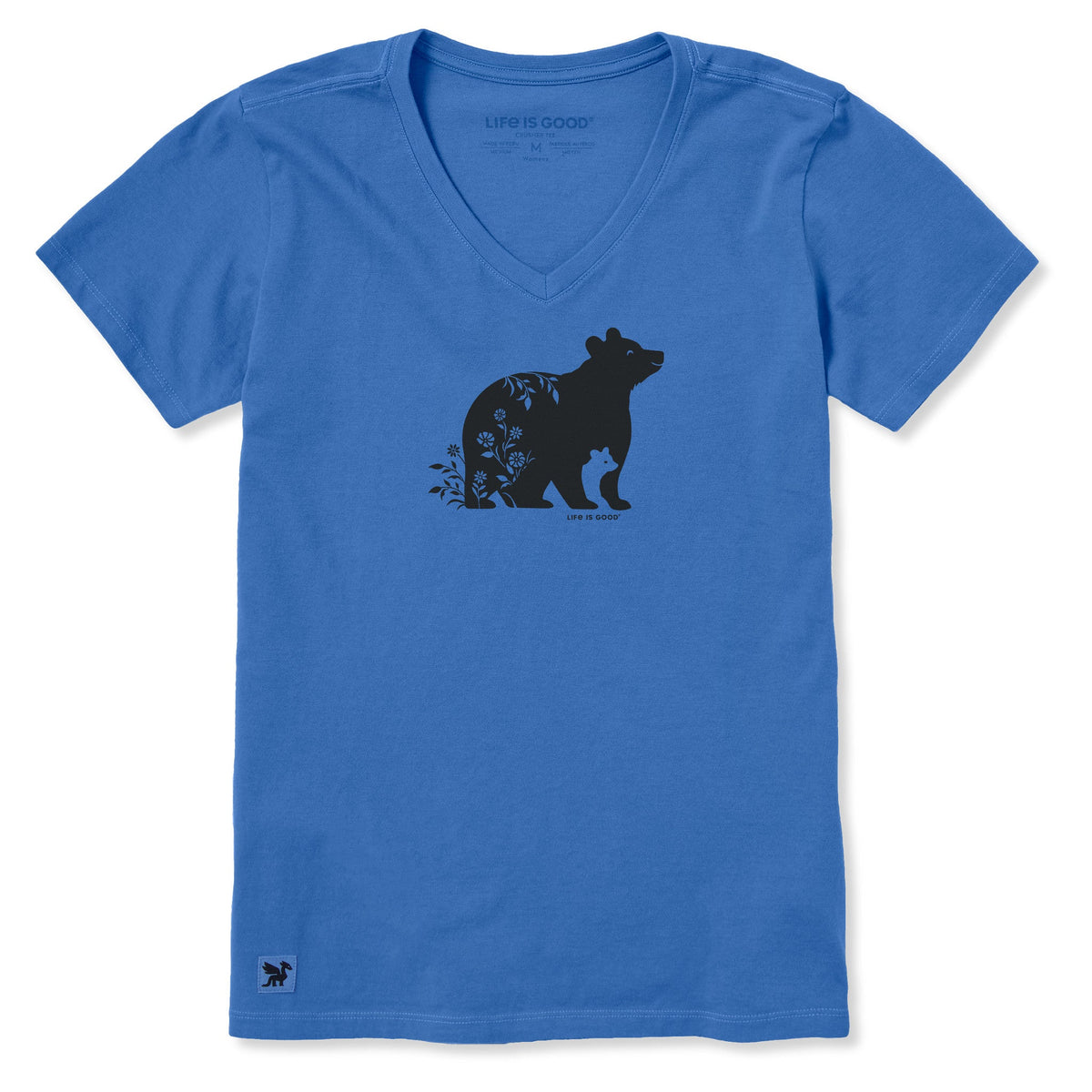 Women's Mama and Cub Nordic Flowers Short Sleeve product image 1
