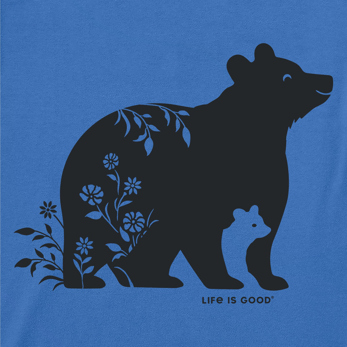 Women's Mama and Cub Nordic Flowers Short Sleeve product image 2