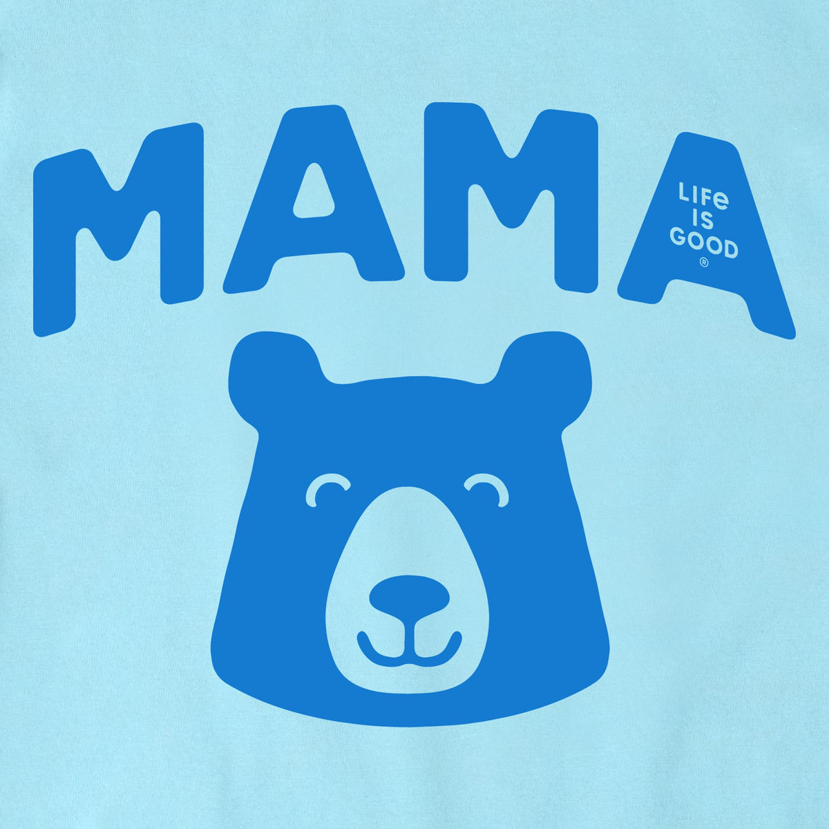 Women's Mama Bear Head Short Sleeve Crusher-LITE Vee product image 2