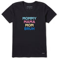Women's Mommy Mama Mom Bruh Short Sleeve Crusher-LITE Vee product image 1