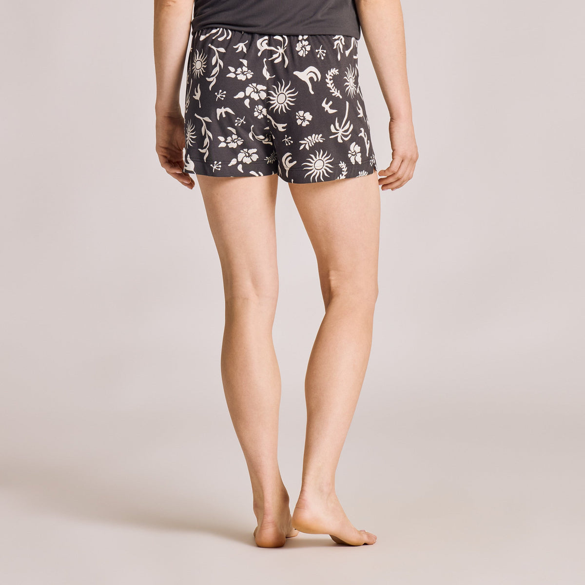 Women's Celestial Beach Pattern Lightweight Sleep Short