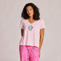 Women's Strawberry Bunch Snuggle Up Sleep Vee