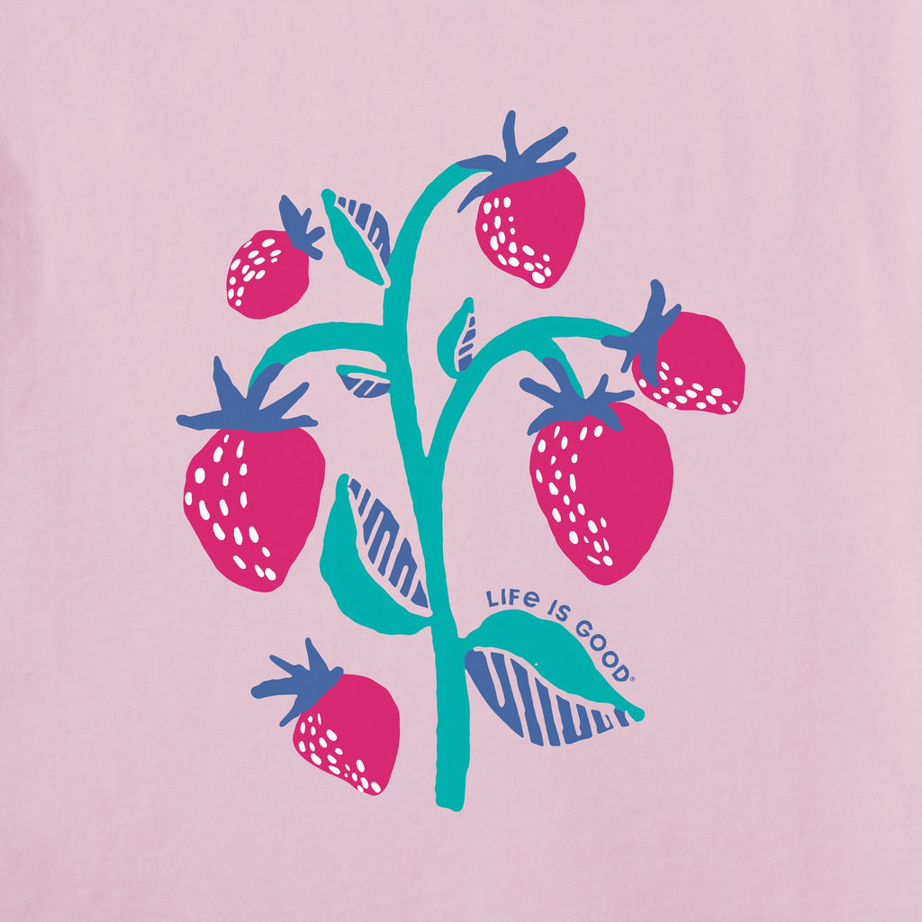 Women's Strawberry Bunch Snuggle Up Sleep Vee