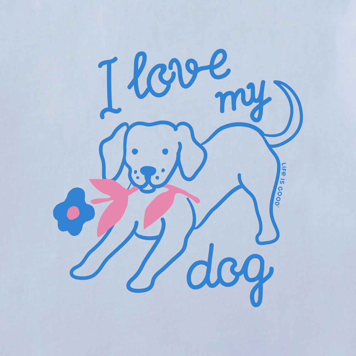 Women's I Love My Dog Snuggle Up Sleep Vee