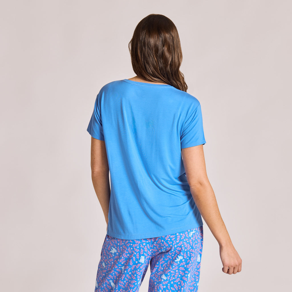 Women's Nature Heals Floral Lightweight Sleep Tee product image 3