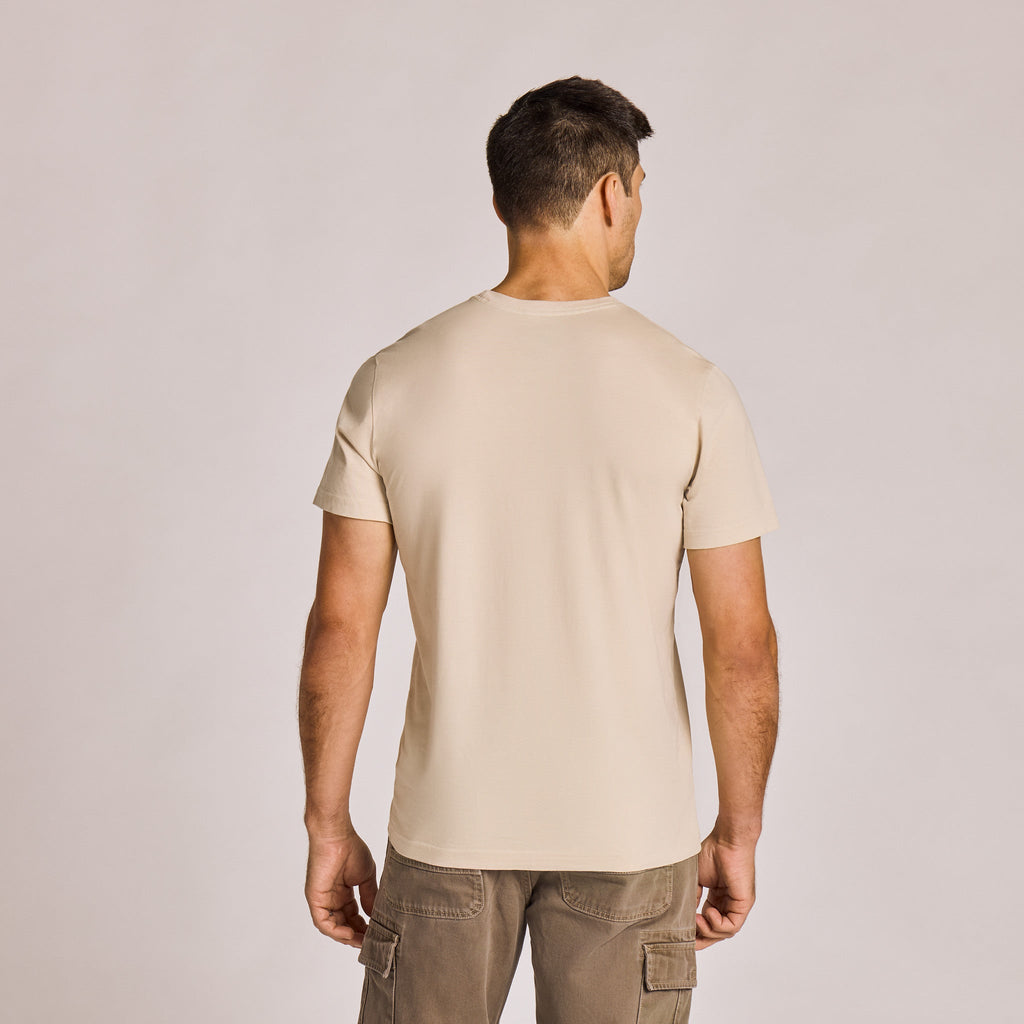 Men's Solid Short Sleeve Pima Cotton Slim Fit Tee product image 11