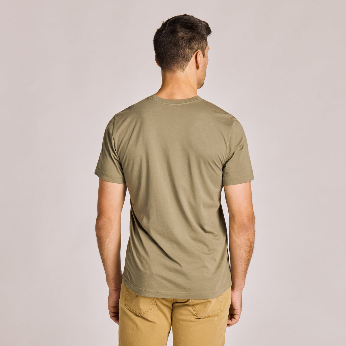Men's Solid Short Sleeve Pima Cotton Slim Fit Tee product image 14