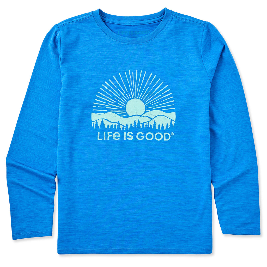 Kids Sunset Over the Hills Long Sleeve Sun Crusher Tee product image 1
