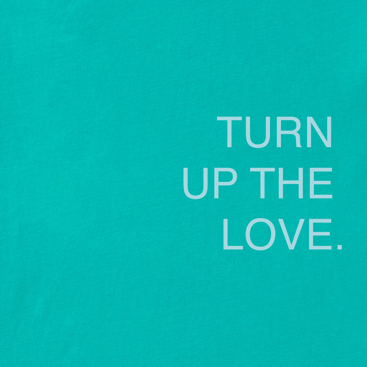 Women's Turn Up The Love Right Short Sleeve Crusher Boxy Tee product image 3