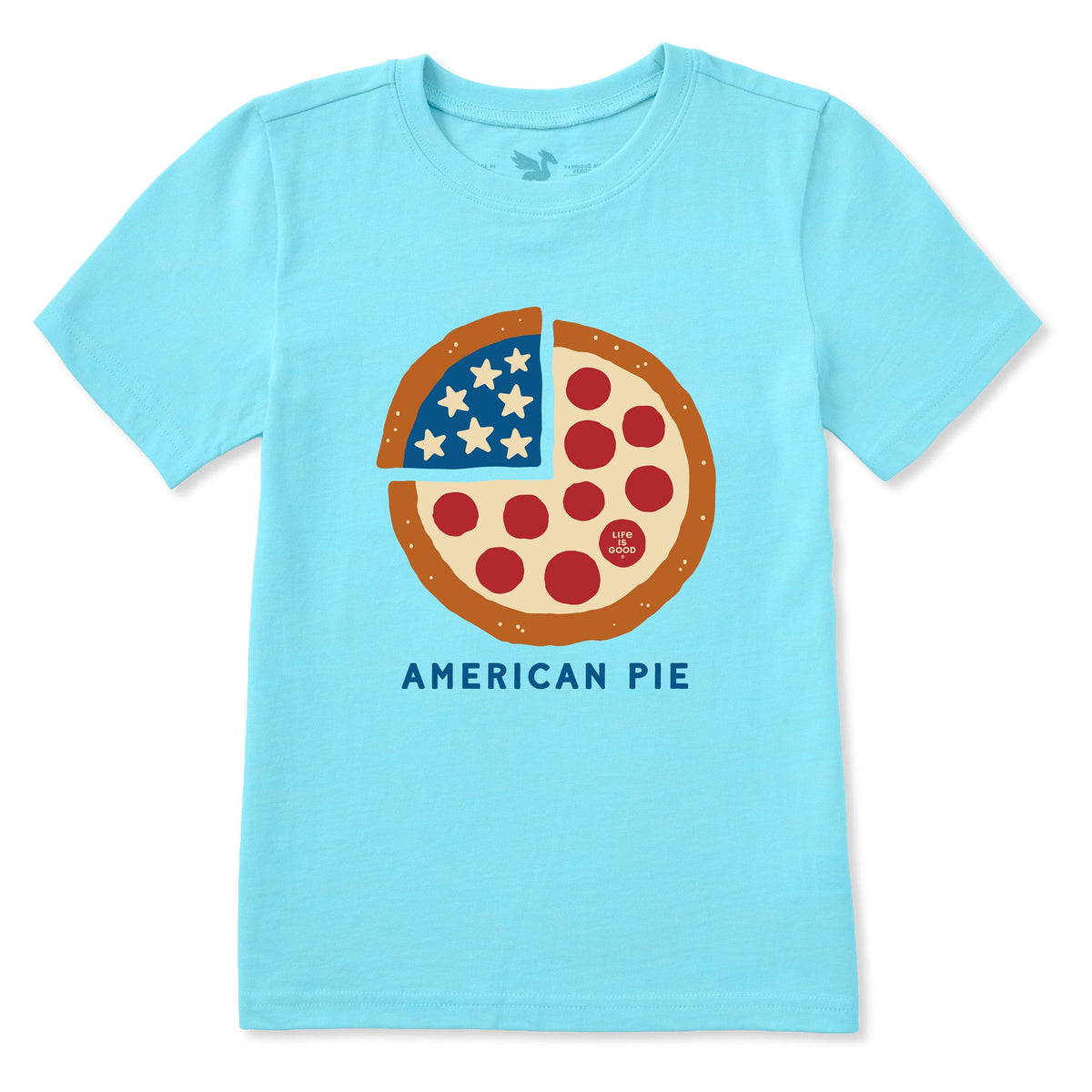 Kids American Pie Stars and Slices Short Sleeve Crusher Tee product image 1