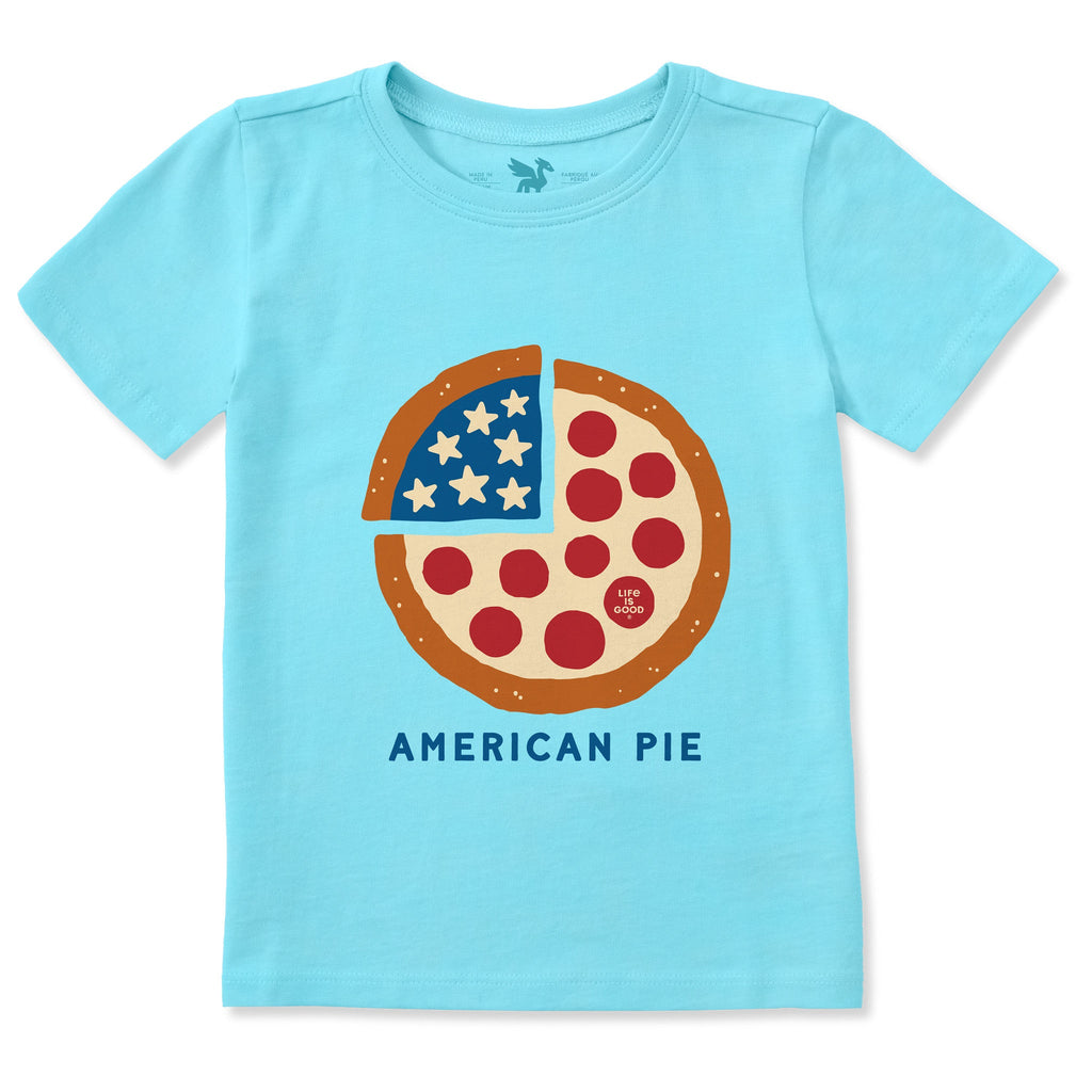 Toddler American Pie Stars and Slices Short Sleeve Crusher product image 3