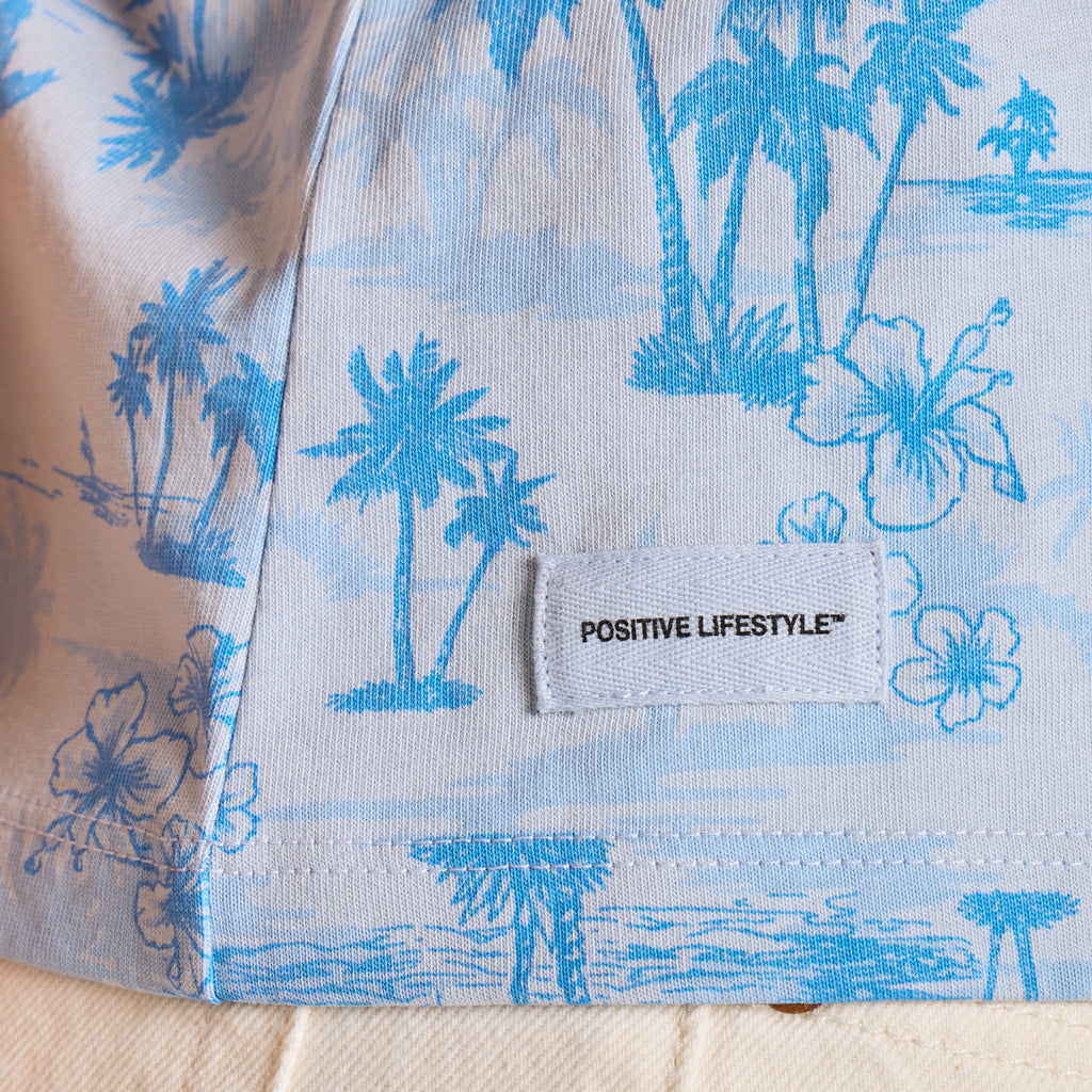 Women's Tropical Tourist Pattern Crusher Boxy Tank product image 4