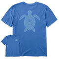 Men's Patterned Turtle Short Sleeve Crusher Tee product image 1