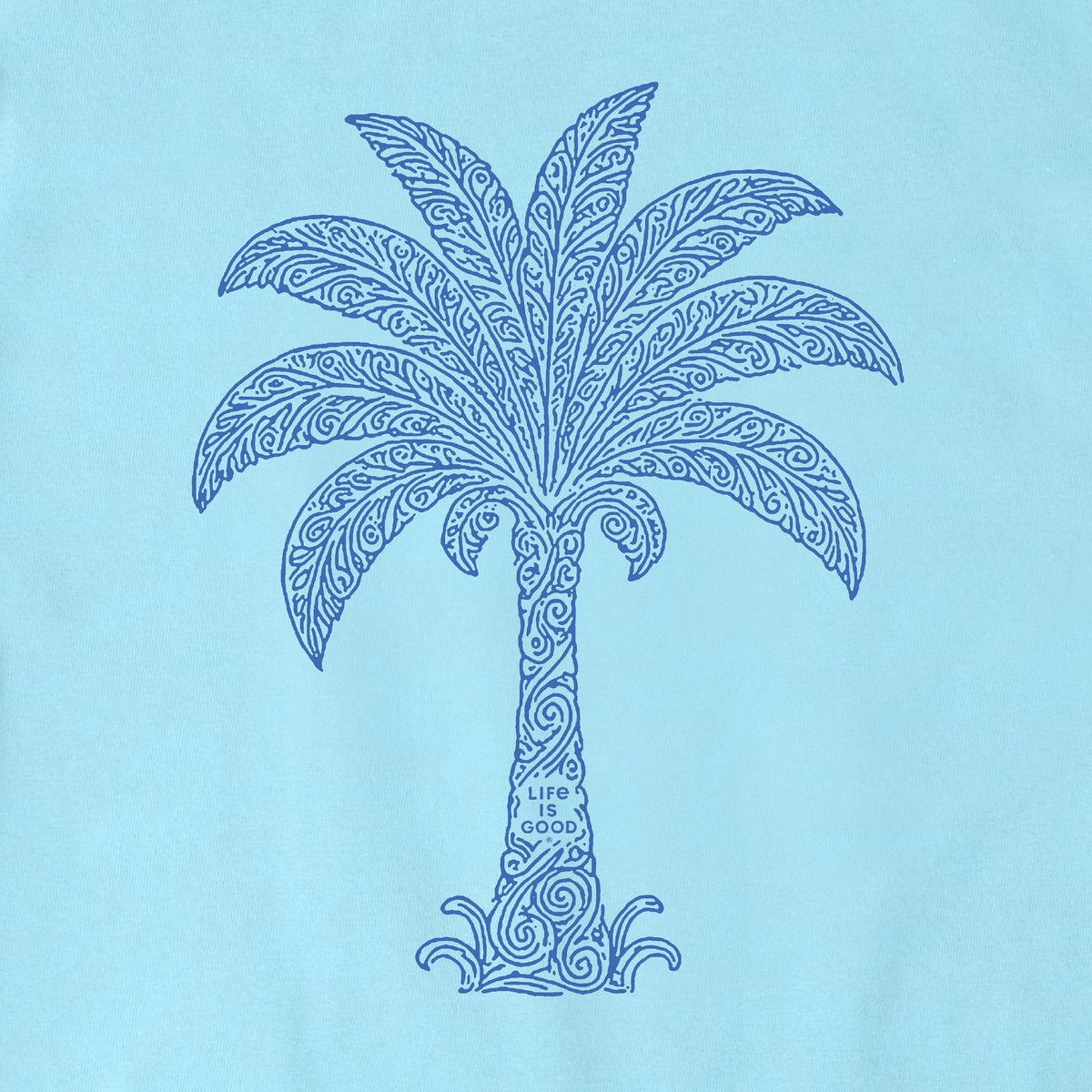 Men's Patterned Palm Short Sleeve Crusher Tee product image 2