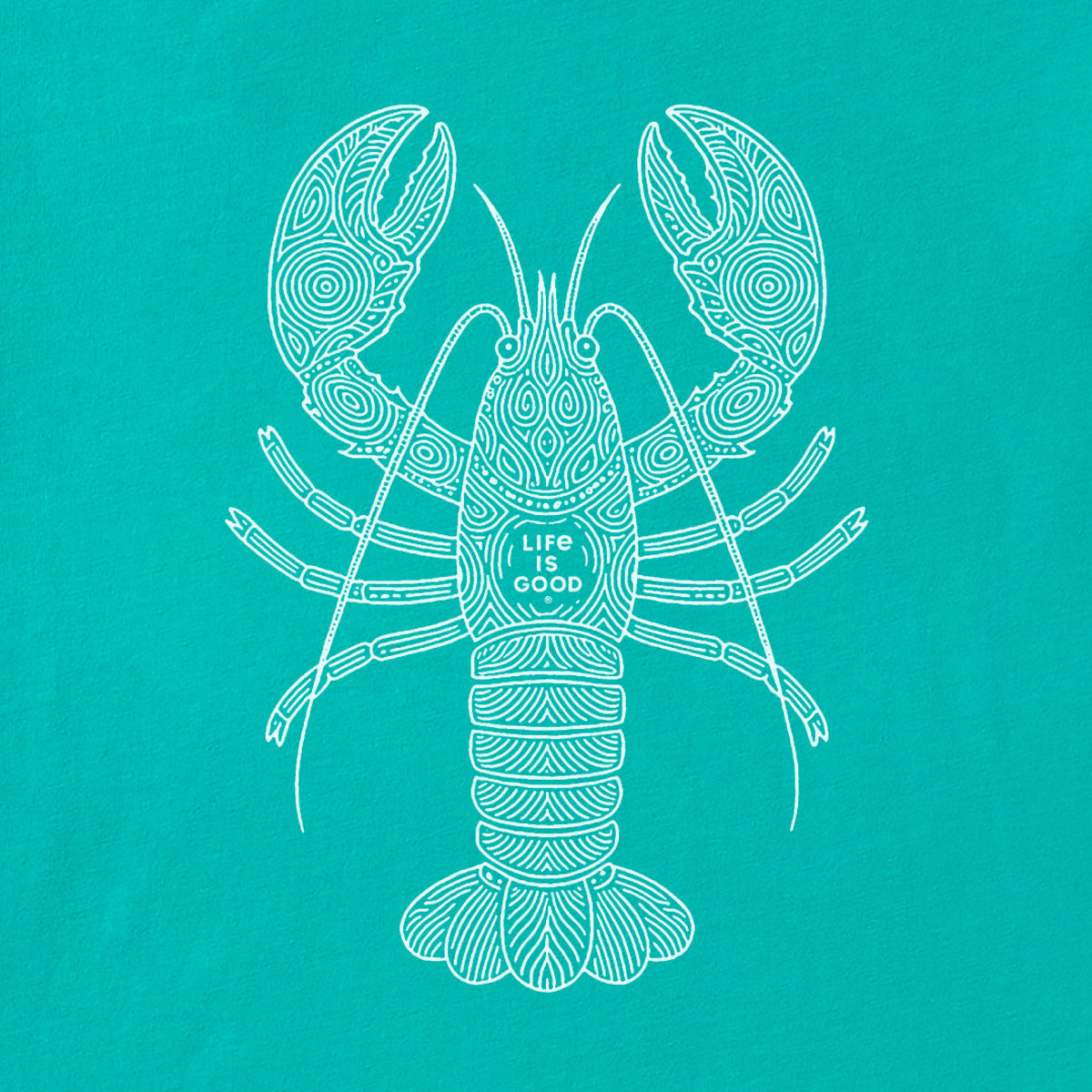 Men's Patterned Lobstah Short Sleeve Crusher Tee product image 2