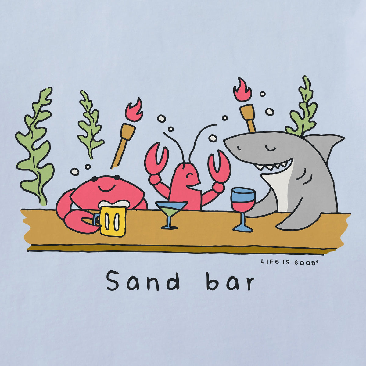 Men's Sand Bar Short Sleeve Crusher Tee product image 4