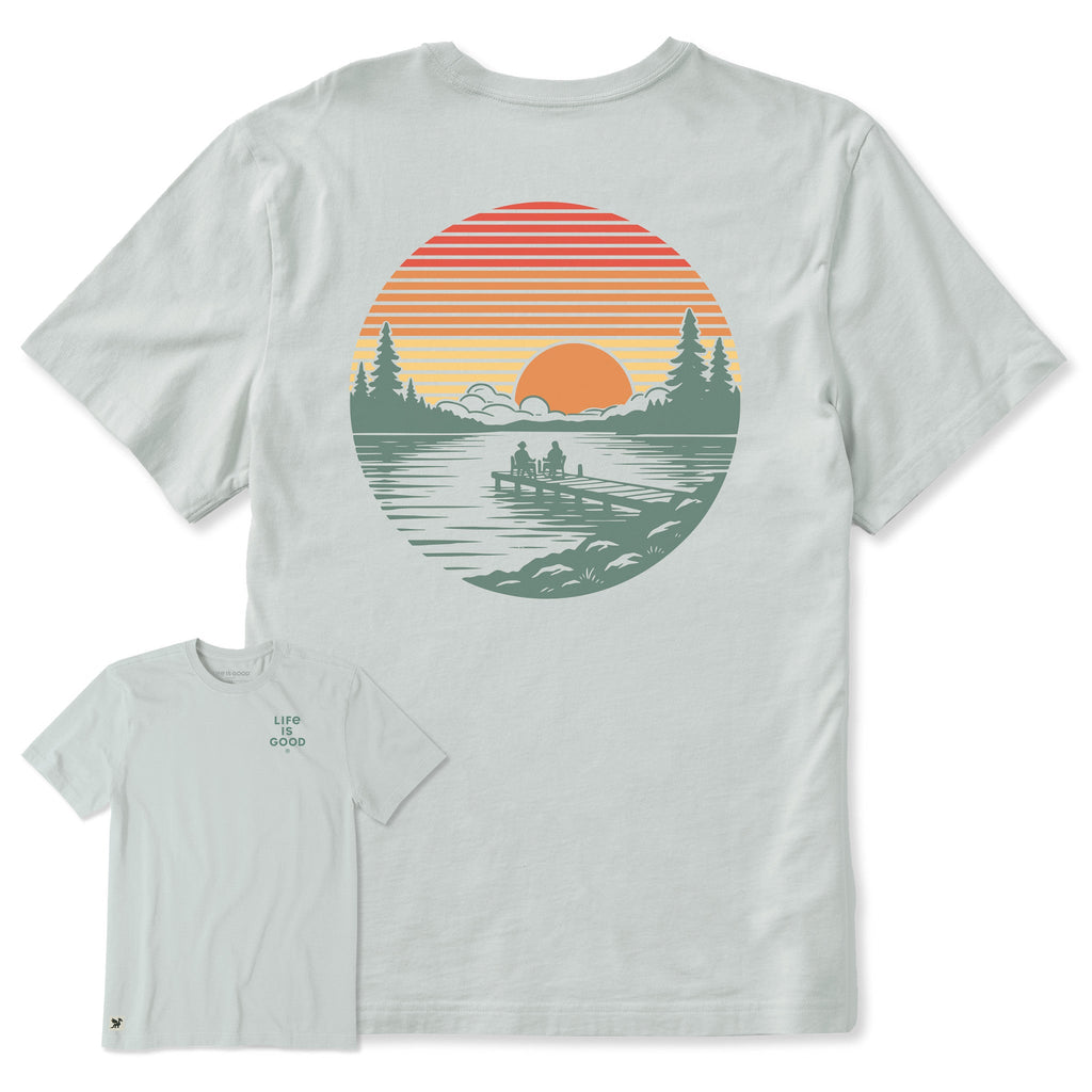 Men's Dock Sunset Short Sleeve Crusher Tee product image 4