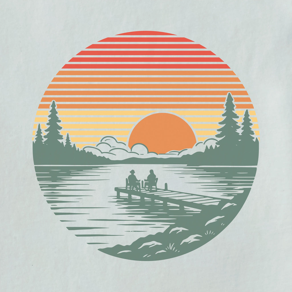Men's Dock Sunset Short Sleeve Crusher Tee product image 5