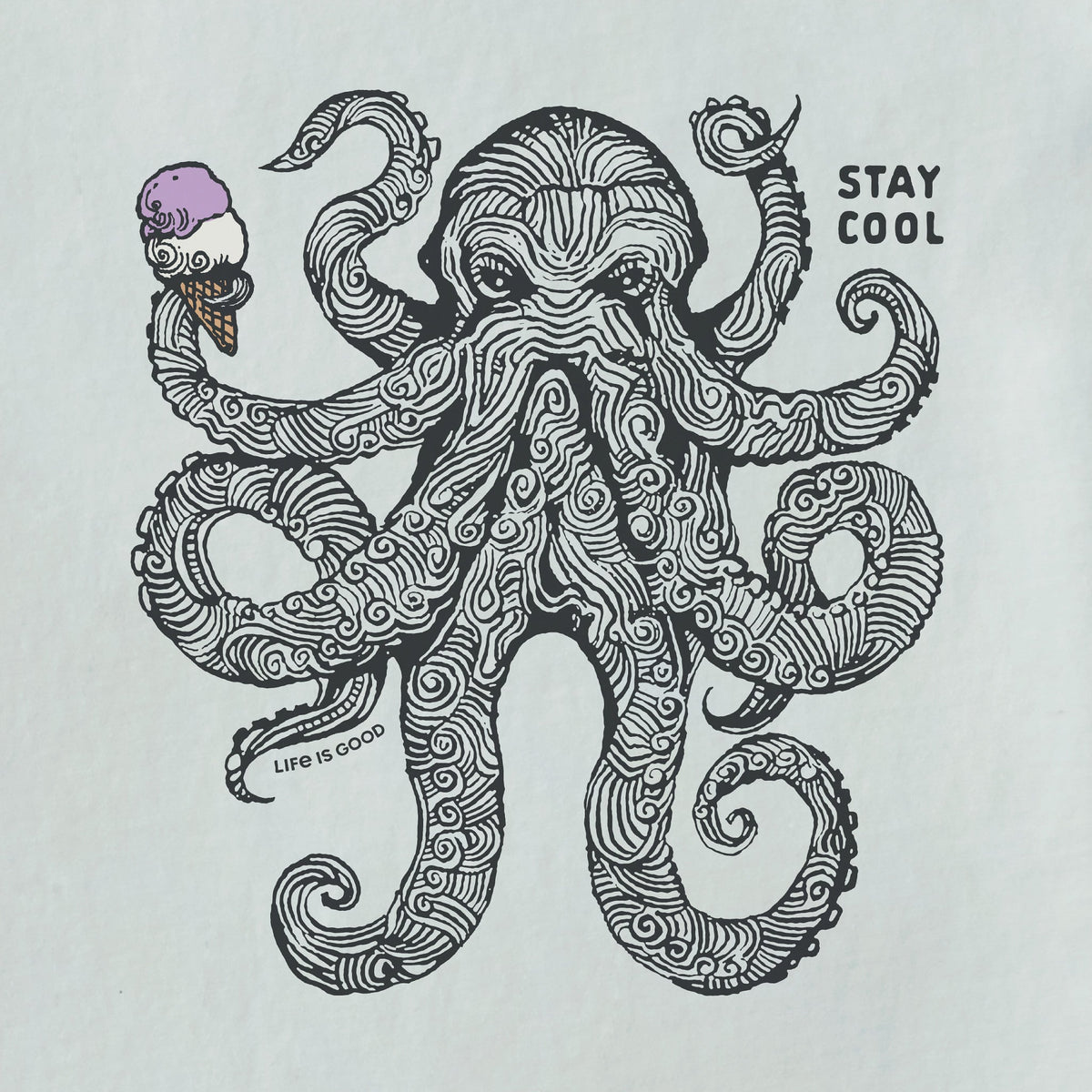 Men's Stay Cool Octopus Short Sleeve Crusher-LITE Tee product image 4
