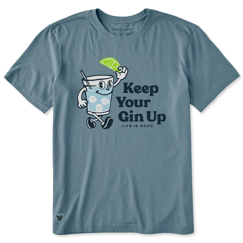 Men's Keep your Gin Up Glass Short Sleeve Crusher-LITE Tee product image 3