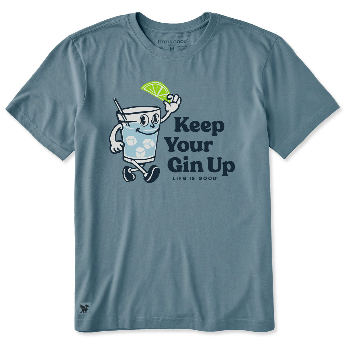 Men's Keep your Gin Up Glass Short Sleeve Crusher-LITE Tee product image 3