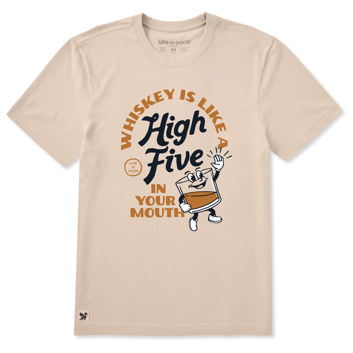 Men's High Five Whiskey Short Sleeve Crusher-LITE Tee product image 3